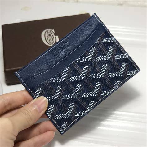 card case goyard|goyard card holder inside.